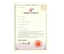 Relay appearance patent certificate